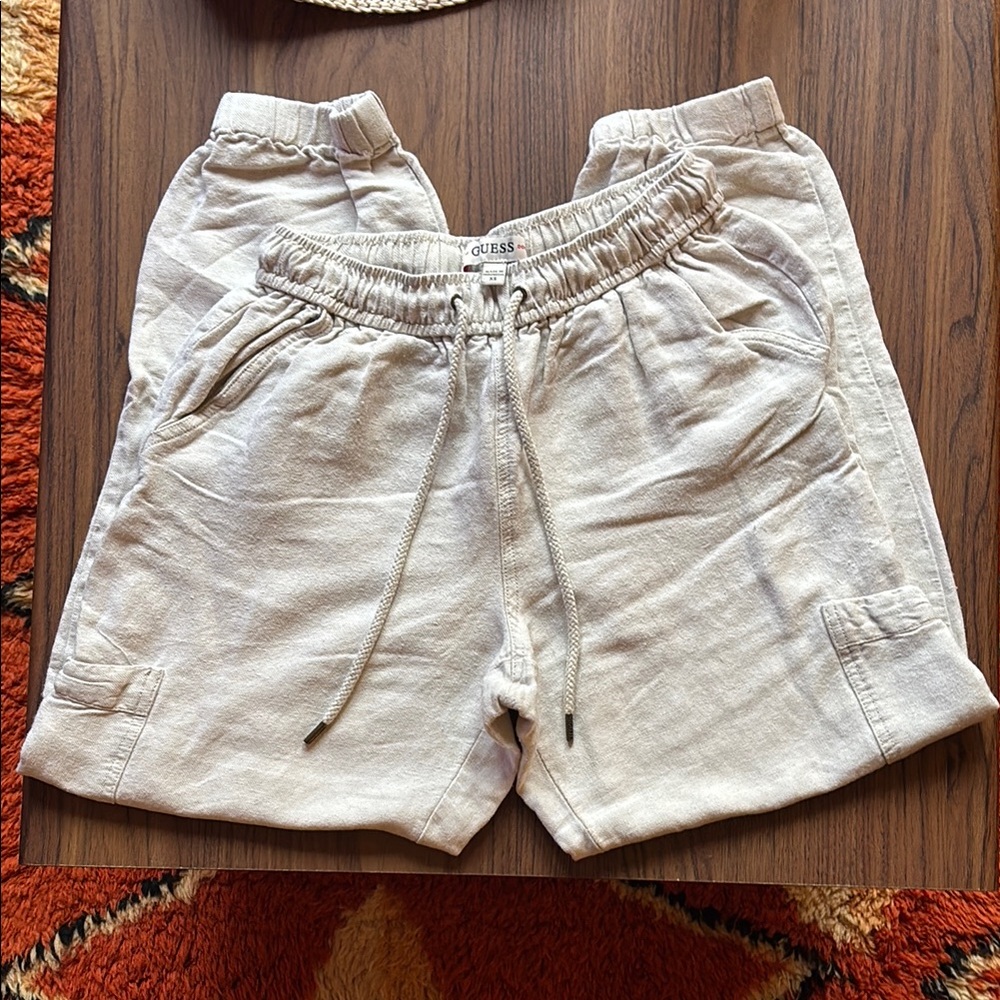 GUESS Light Beige Cargo Pants